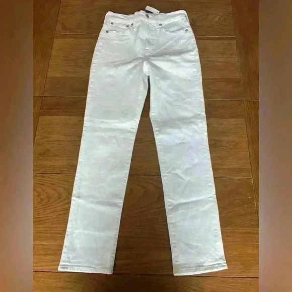 Madewell Denim - Madewell The perfect vintage Jean in White NWT Women’s Sz 24